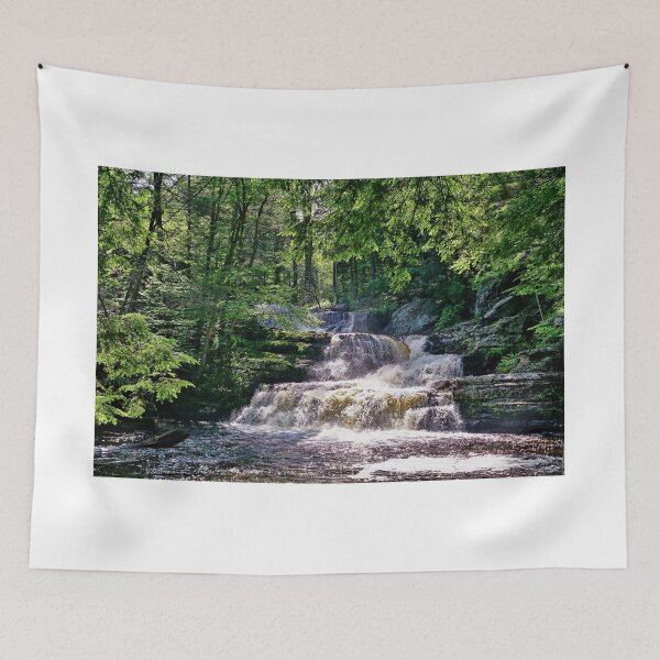 Item preview, Woodland Waterfall  designed and sold by Lanis Rossi.
