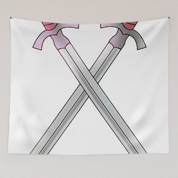 Item preview, Crossed Two Sided Swords designed and sold by APTPhotography.