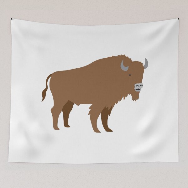 Item preview, Brown Bison Buffalo designed and sold by jazzydevil.