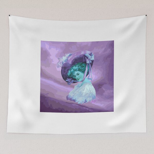 Item preview, Victorian Lady Purple Abstract designed and sold by moondreamsmusic.