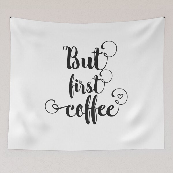 Item preview, But first, coffee! designed and sold by artisanobscure.