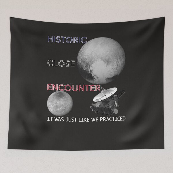 Item preview, Pluto, Charon - Historic Close Encounter designed and sold by skindfs.
