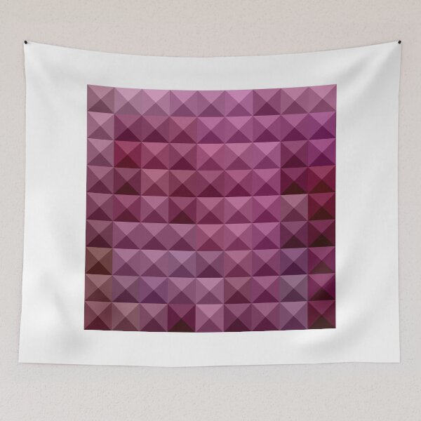 Item preview, Byzantium Purple Abstract Low Polygon Background designed and sold by retrovectors.