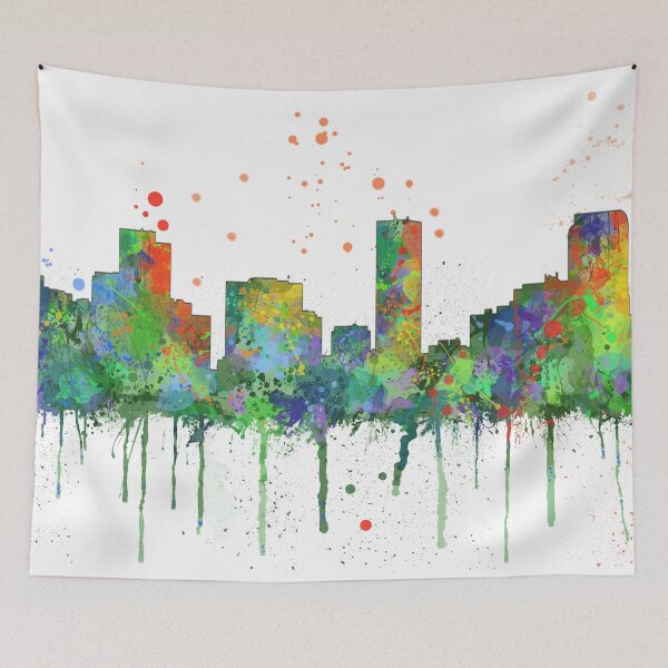 Item preview, Denver, Colorado Skyline designed and sold by Marlene Watson-Hall.