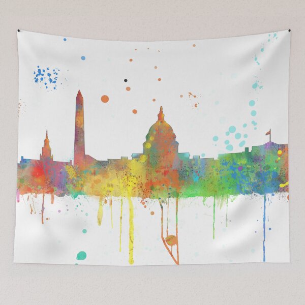 Item preview, Washington, DC Skyline  designed and sold by Marlene Watson-Hall.