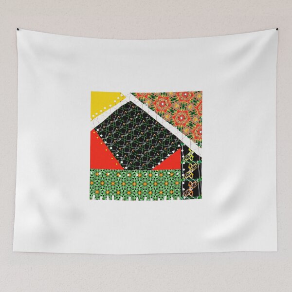 Item preview, Crazy quilt pattern, multicolor designed and sold by ackelly4.