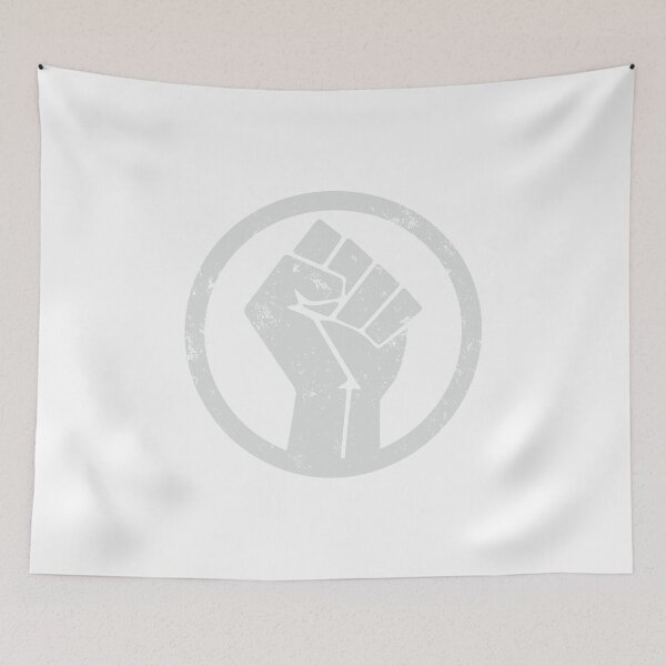 Item preview, BLACK POWER FIST WHITE EN BLACK BACKGROUND designed and sold by blacklives.
