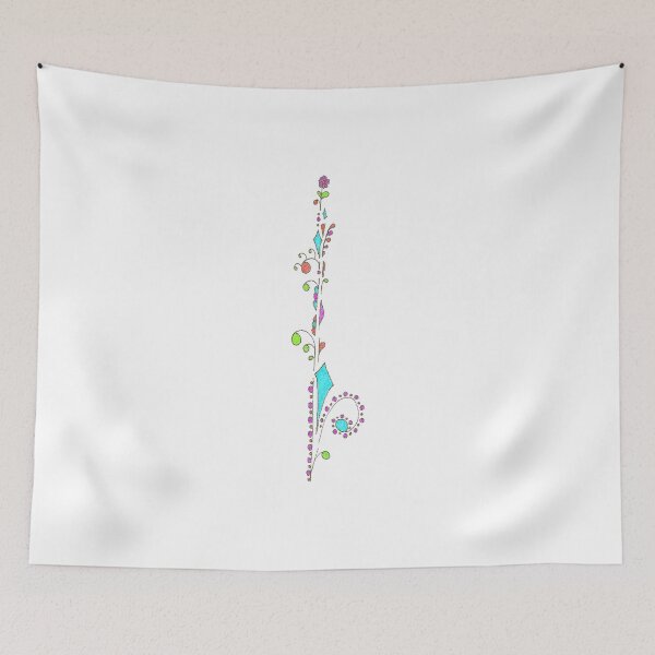 Item preview, Baby Blue Diamond Summer Flower Henna designed and sold by Rachel Corona.