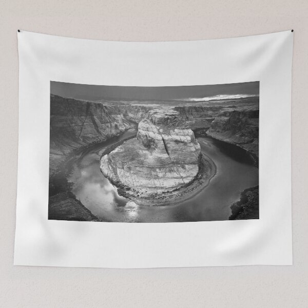 Item preview, Horseshoe Bend - Monochrome ©  designed and sold by © Hany G. Jadaa © Prince John Photography.