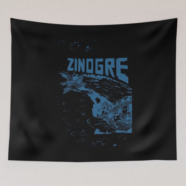 Item preview, Monster Hunter- Zinogre Roar Design Blue designed and sold by NinjasInCarpets.