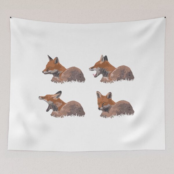 Item preview, Fox Yawn designed and sold by MattFarmer.Art.