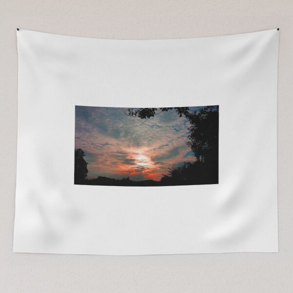 Item preview, "Back Yard Sunset #2" designed and sold by Robert Regenold's Art Shop.