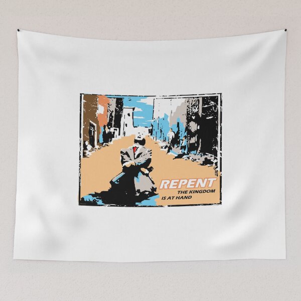 Item preview, REPENT - THE KINGDOM IS AT HAND designed and sold by Calgacus.