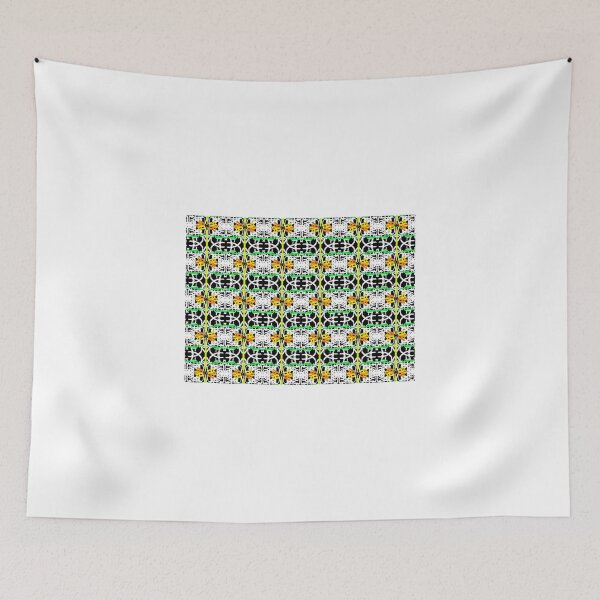 Item preview, Yellow and green, geo geometric. Pattern designs designed and sold by ackelly4.