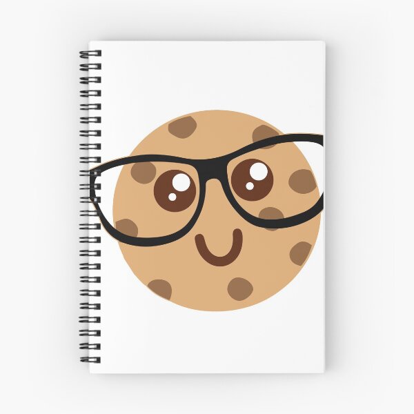 Item preview, Cute Chocolate Chip Cookie Wearing Glasses Smart Cookies designed and sold by MyBeesTees.