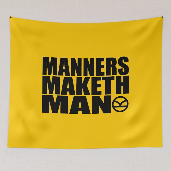 Item preview, Manners Maketh Man - The Kingsman Movie - The Kingsman The Secret Service designed and sold by bleedart.