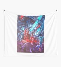 GYMPIE MUSTER - COLLECTION - black dog bob Wall Tapestry