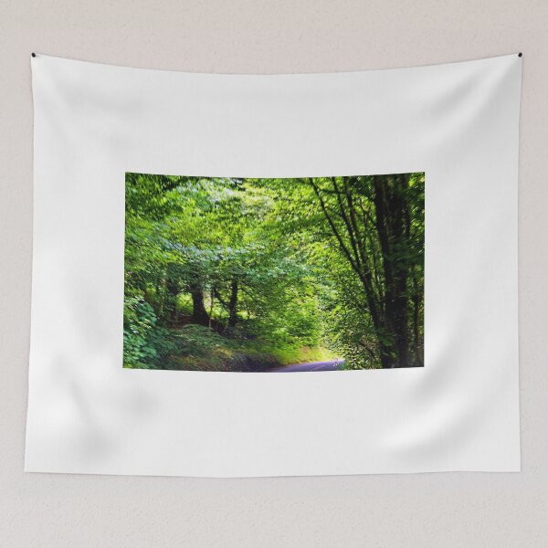 Item preview, A drive through a road lined with Pretty trees designed and sold by lynn carter.