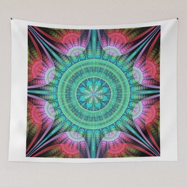 Item preview, Beautiful morning, fractal abstract pattern design designed and sold by walstraasart.