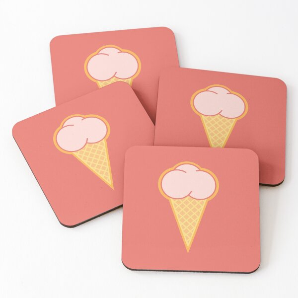 Item preview, Strawberry Ice Cream Cone designed and sold by Creatively Torn.