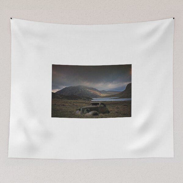 Item preview, Wrecked car placed in cwm idwal  designed and sold by Chris V Evans.