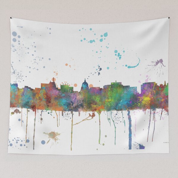 Item preview, Madison, Wisconson Skyline designed and sold by Marlene Watson-Hall.