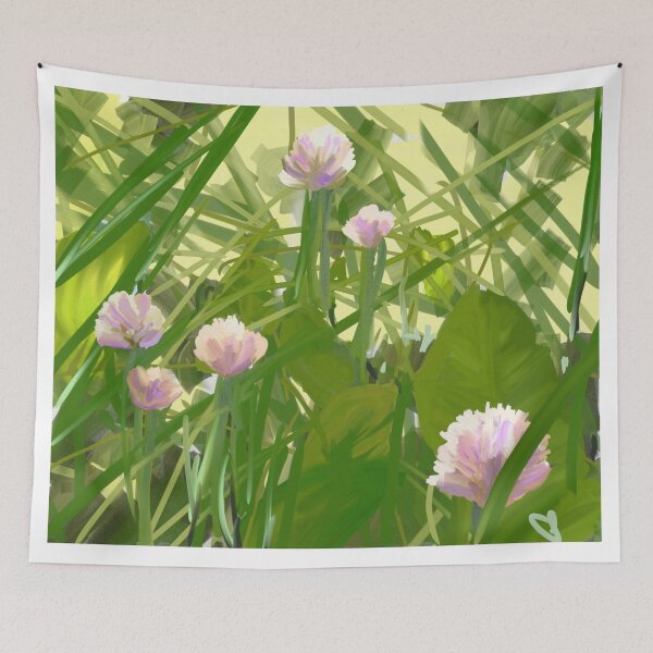 Item preview, Purple Chives designed and sold by Patricia  Clarkin.