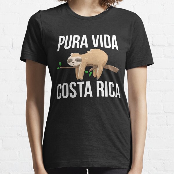 Pura Vida Costa Rica Amante de los Puros Animales Camiseta esencial