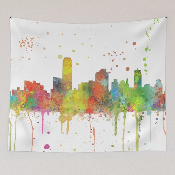 Item preview, Adelaide, South Australia Skyline  designed and sold by Marlene Watson-Hall.