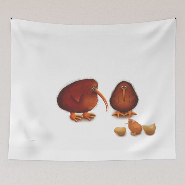 Item preview, Kiwi Birds - Baby Girl designed and sold by Marlene Watson-Hall.