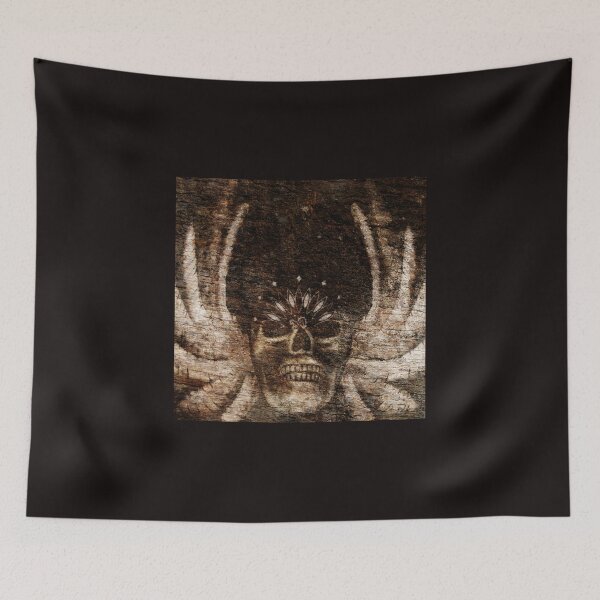 Item preview, Textured Skull designed and sold by WhiteOak Art Designs.