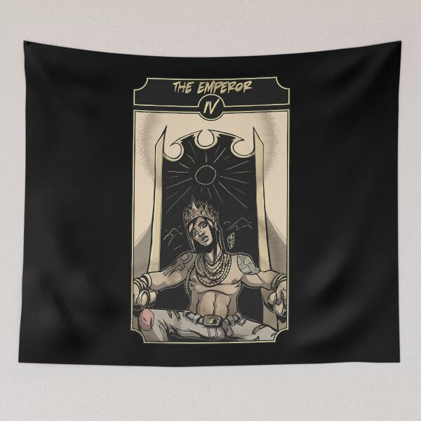 Aperçu de l'œuvre The Emperor - Sinking Wasteland Tarot créée et vendue par JamesGrimlee.