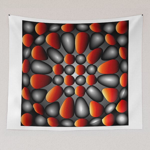 Item preview, Modern Checkerboard in Red Black Gray designed and sold by Sarah Curtiss.