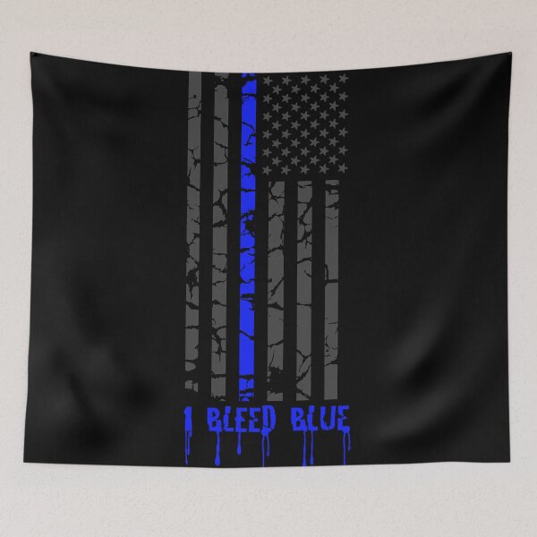 Item preview, Thin Blue Line - I Bleed Blue designed and sold by Chandler Milillo.