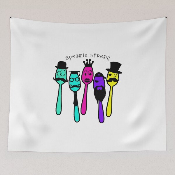 Item preview, Spoonie Strong w/Words designed and sold by Spoonspirations.