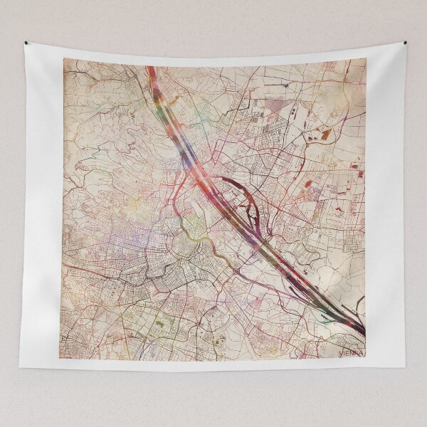 Item preview, Vienna map designed and sold by MapMapMaps.