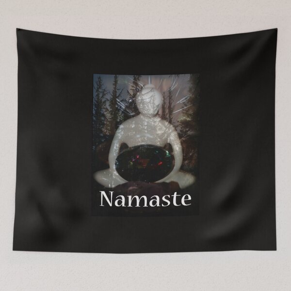 Aperçu de l'œuvre Namaste créée et vendue par WhiteOak Art Designs.