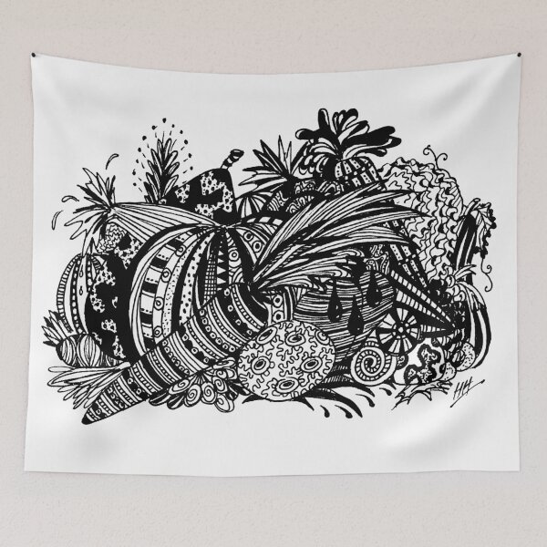 Item preview, Vegetables Aussie Tangle designed and sold by Heatherian.