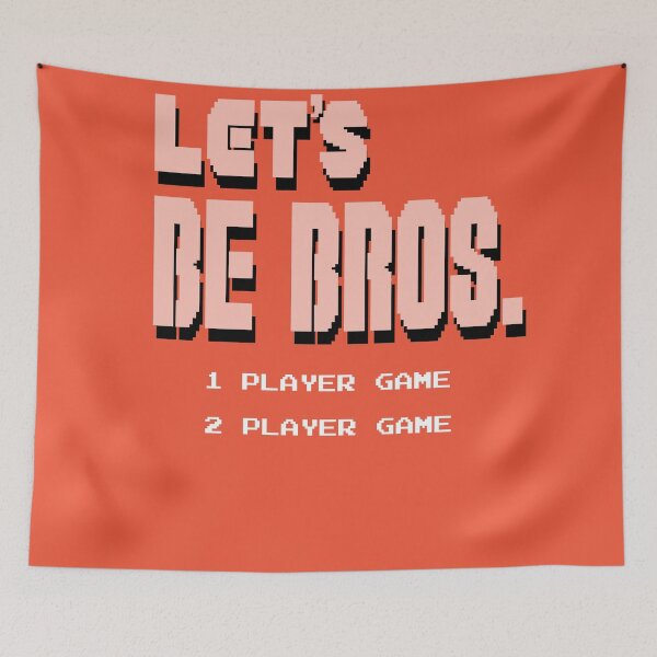 Aperçu de l'œuvre Let's Be Bros créée et vendue par jonah block.