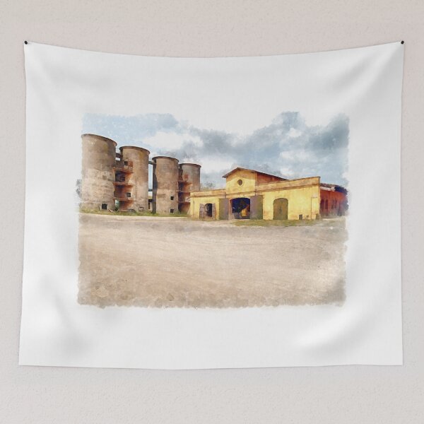 Item preview, Stall and silos designed and sold by Giuseppe Cocco.