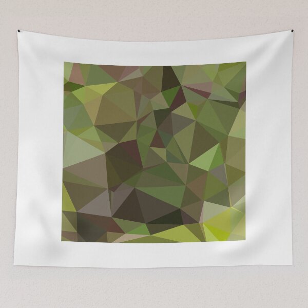 Item preview, Pistachio Green Abstract Low Polygon Background designed and sold by retrovectors.