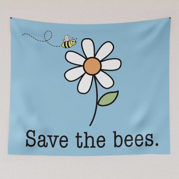 Item preview, Save the Bees designed and sold by CoralFoxDesigns.