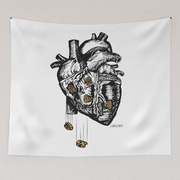 Item preview, The Heart Is Bulletproof designed and sold by zombieCraig.