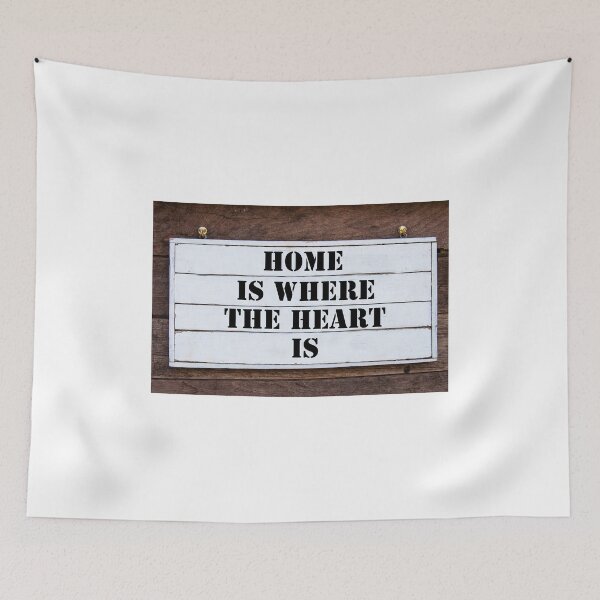 Item preview, Inspirational message - Home Is Where The Heart Is designed and sold by Stanciuc.