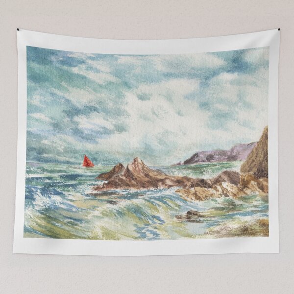 Item preview, Sailboat At The Seashore designed and sold by Irina Sztukowski.