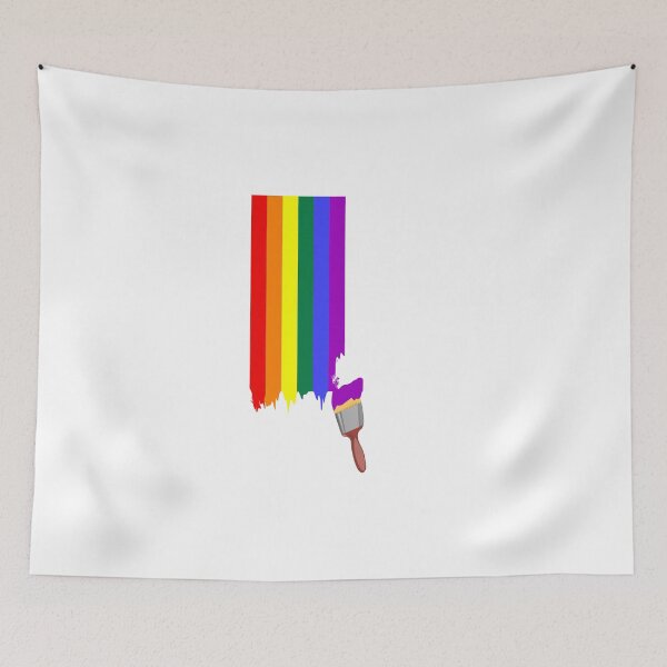 Item preview, Painting a gay pride rainbow designed and sold by Ricaso.