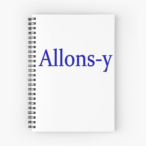 Item preview, Allons-y designed and sold by ZombieFiend.