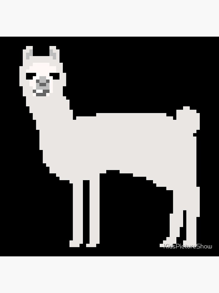 Llama - The Kids' Picture Show Art Board Print for Sale by