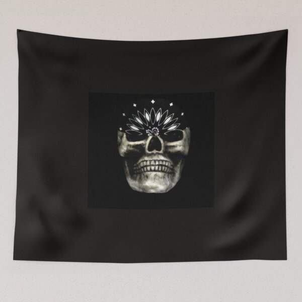 Item preview, Skull with Bandana designed and sold by WhiteOak Art Designs.