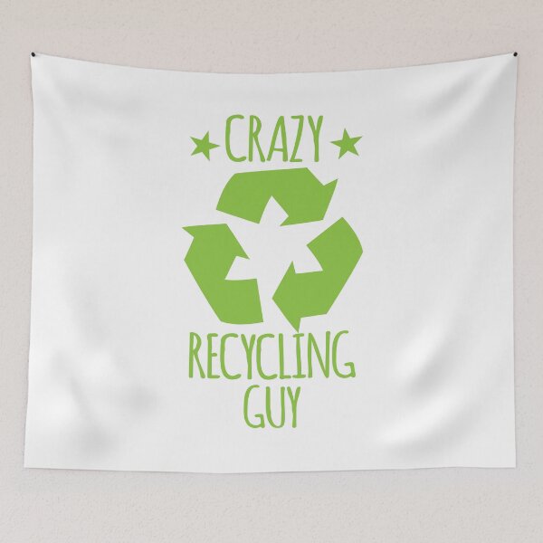 Item preview, Crazy Recycling Guy designed and sold by jazzydevil.